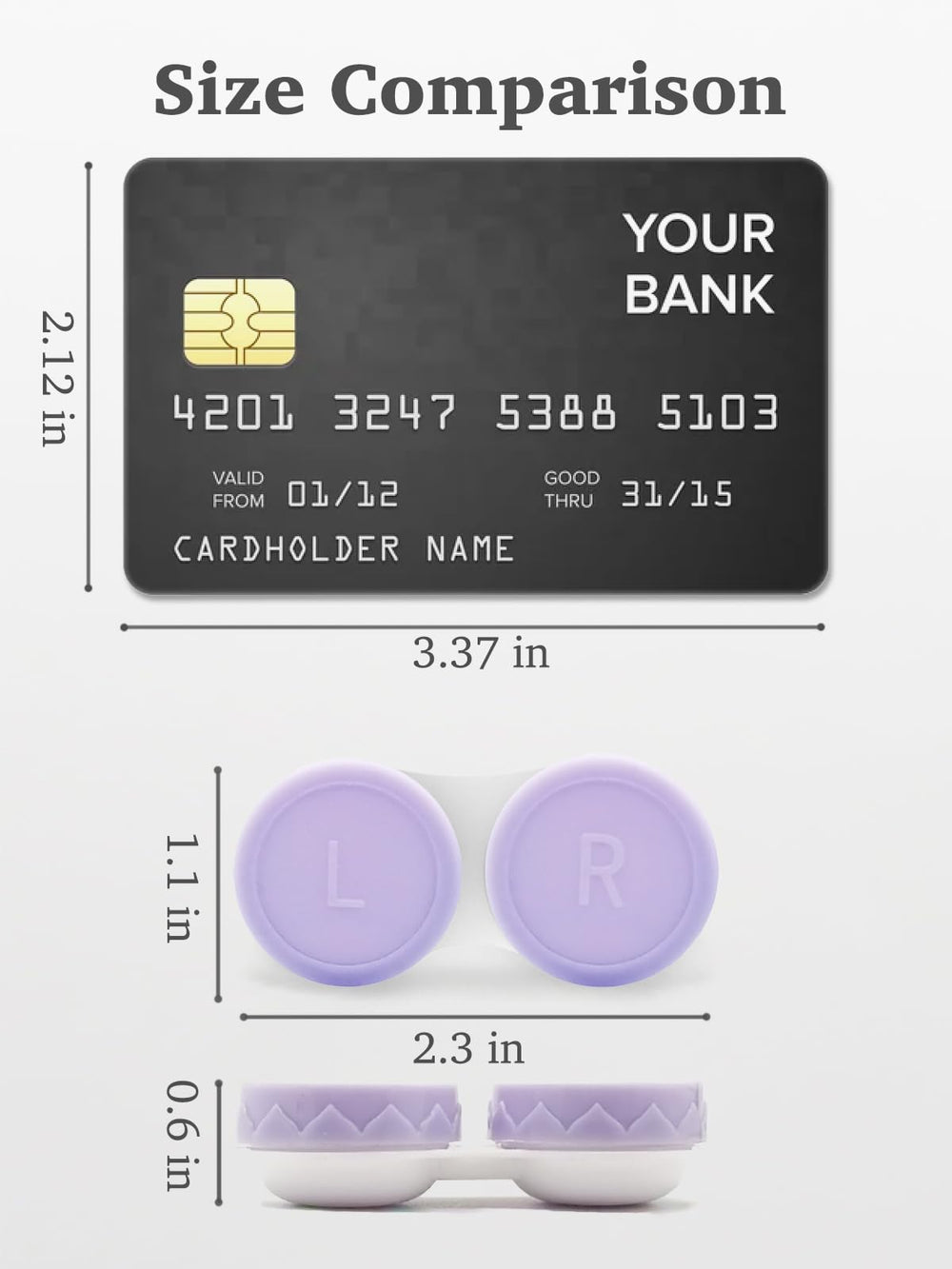 Overnight soaking setup for easy lens cleaning