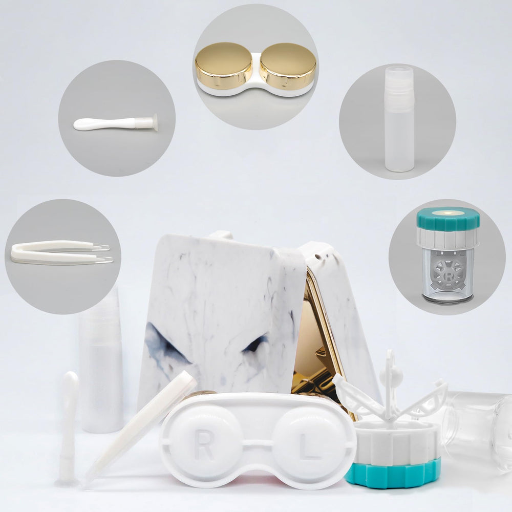 Vastsoon travel kit with lens washer and components in gold + sugar yellow