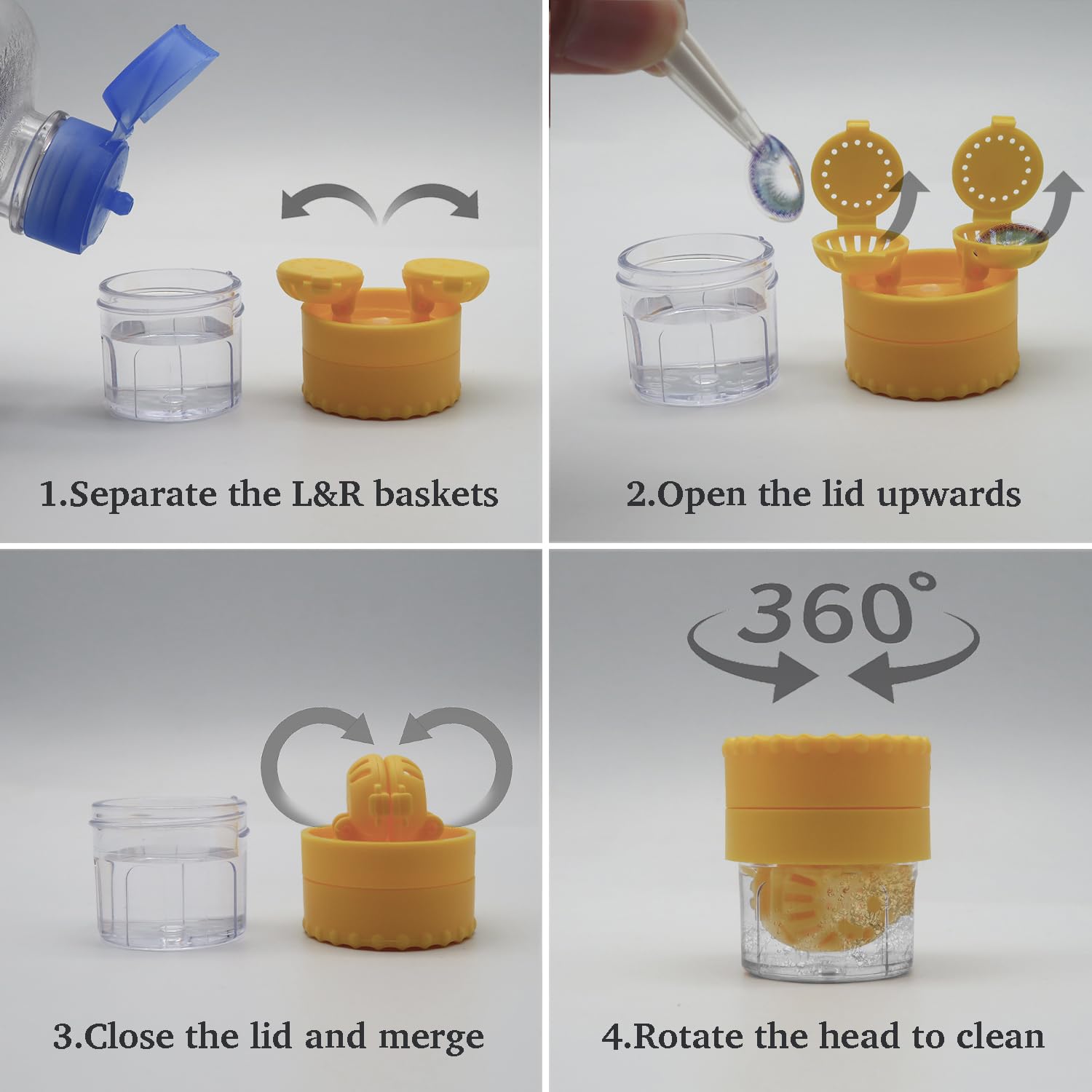 Vastsoon Yellow kit arranged for travel and storage