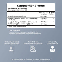 Lifestyle image highlighting stamina and libido benefits