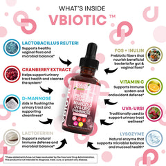 Cranberry, Uva Ursi, and horsetail components for vaginal health