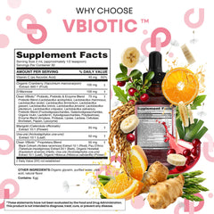 D-Mannose powder with cranberry and probiotic blend
