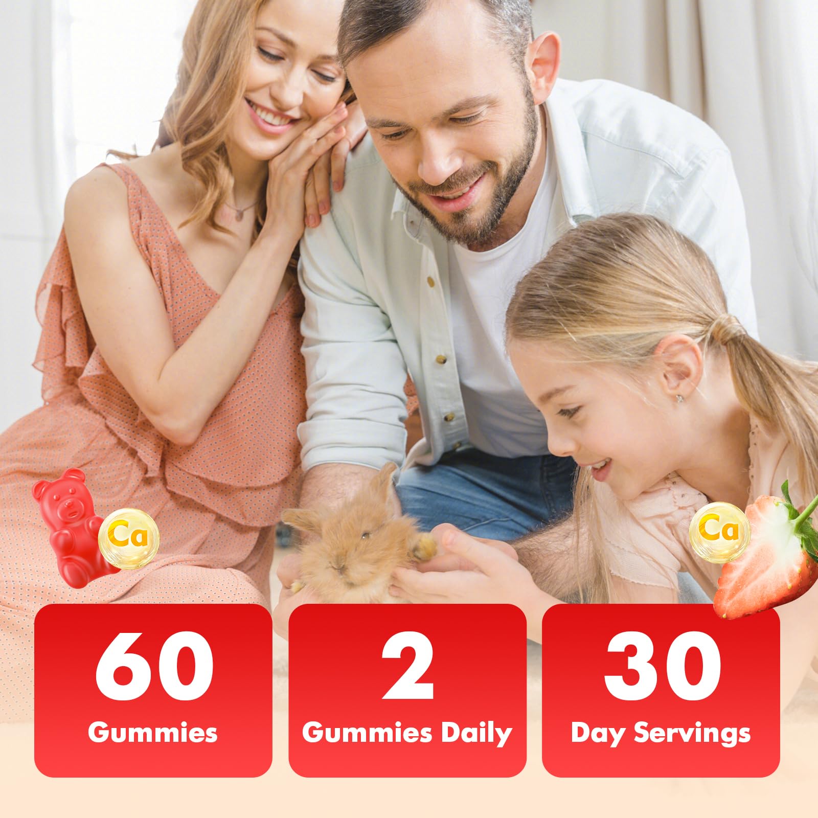 Serving suggestions for VCCHUYH Calcium Citrate Gummies