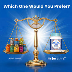 VCCVBB label ingredients panel highlighting 16-in-1 vitamin blend and methylated B12