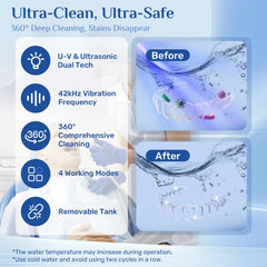 Detachable water tank for leak-free operation