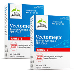 Vectomega omega-3 DHA and EPA tablets