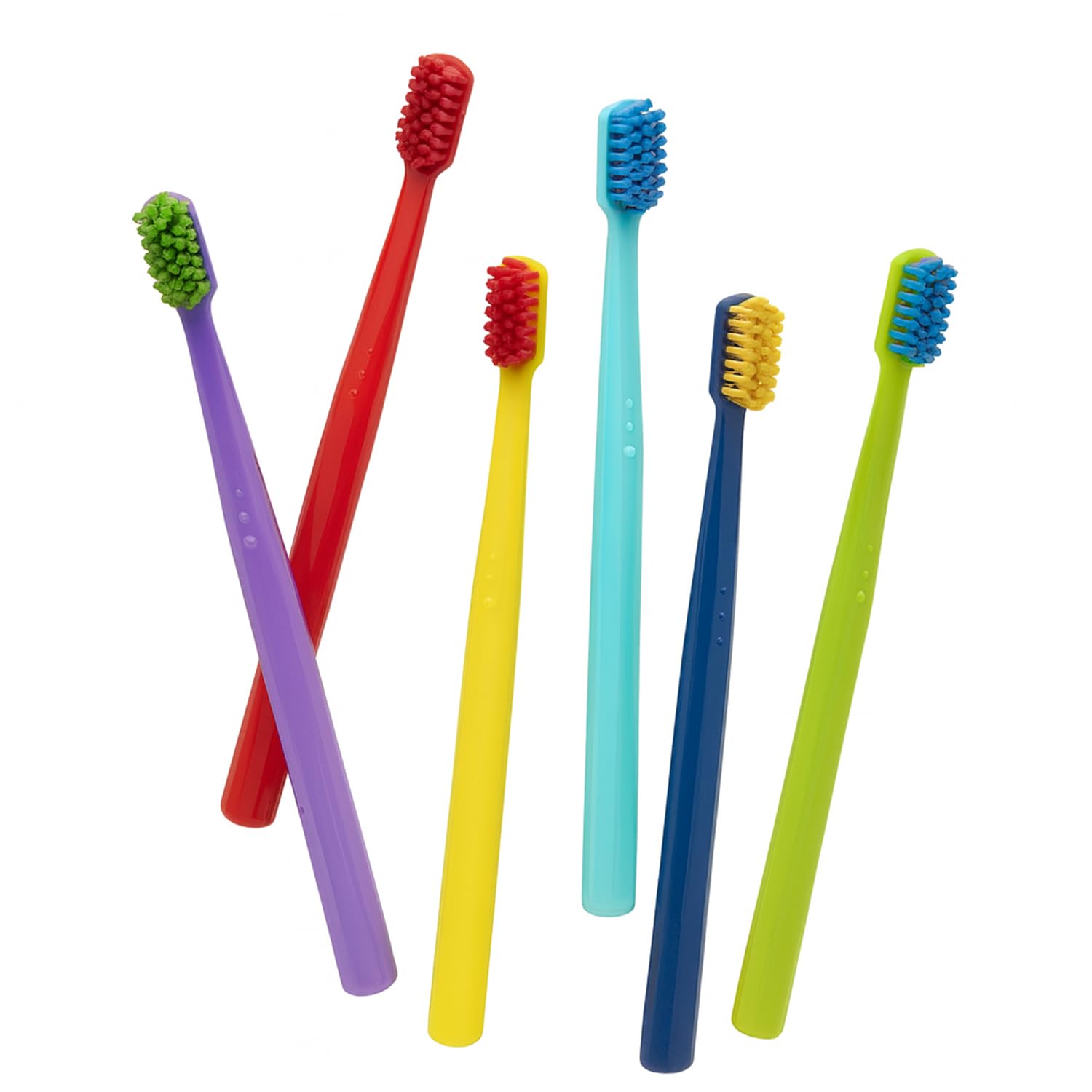 Front view showing the red, white, and dark blue color scheme