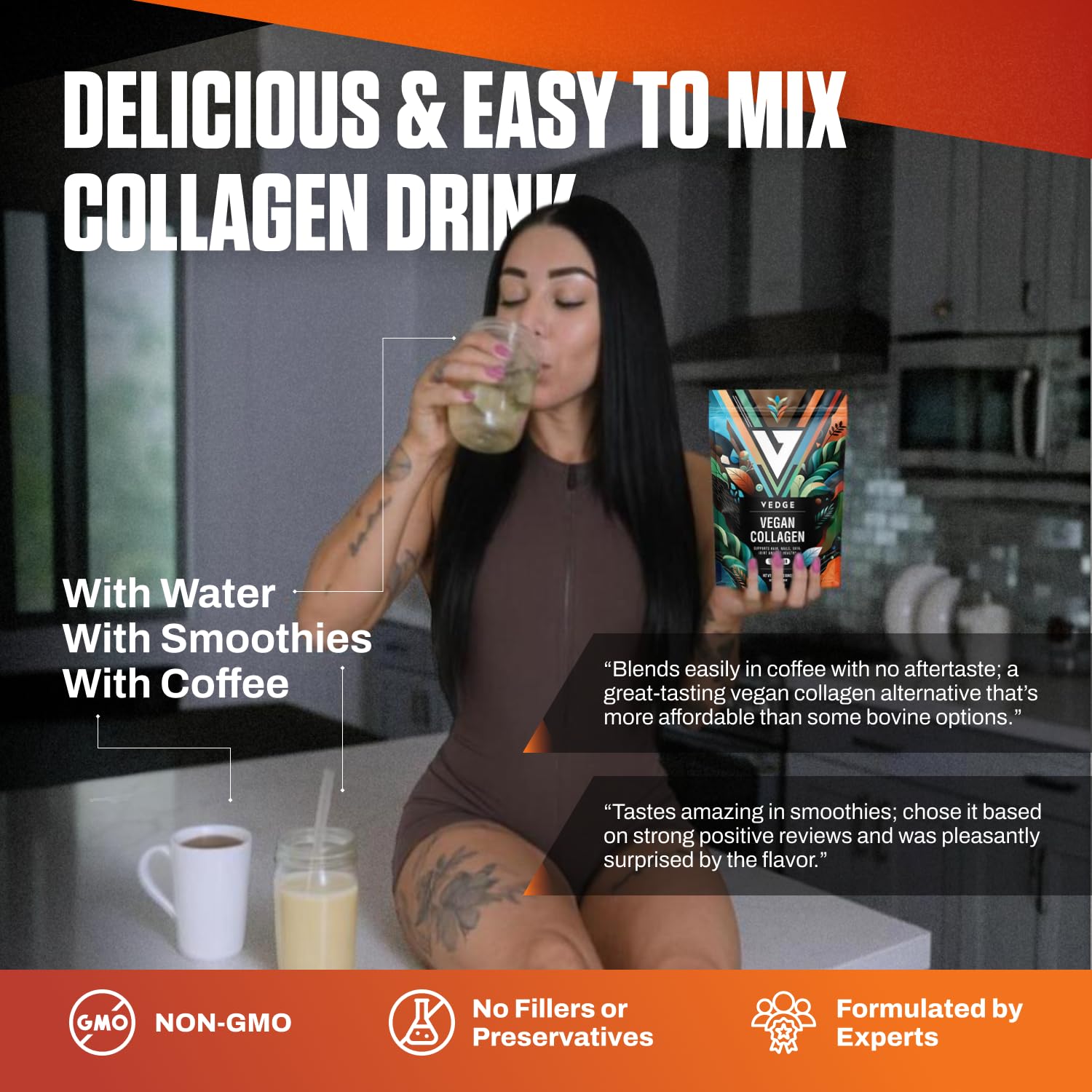 Vedge vegan collagen powder – cruelty-free product