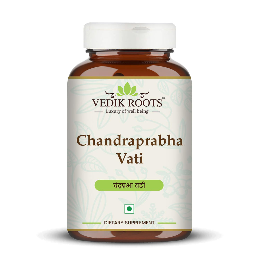 Vedikroots Chandraprabha Vati 120 tablets close-up