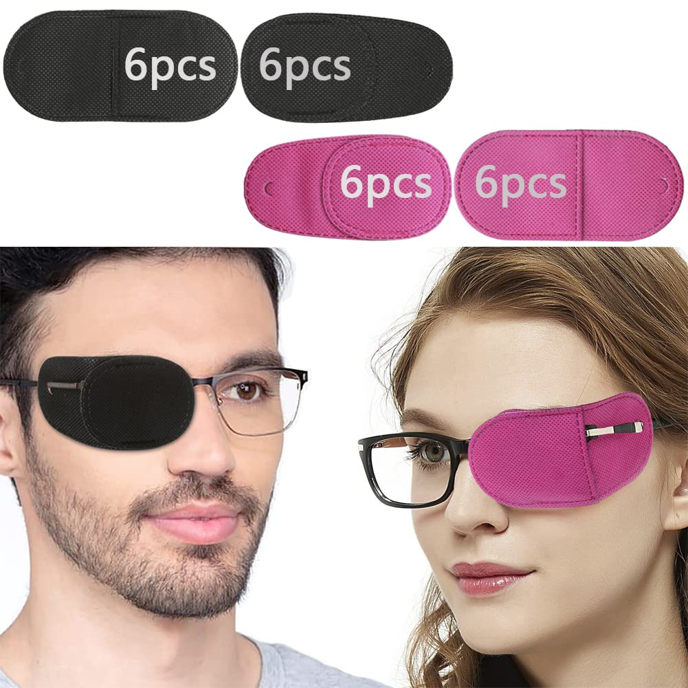 VEEJION 24-piece eye patch set for glasses – product image