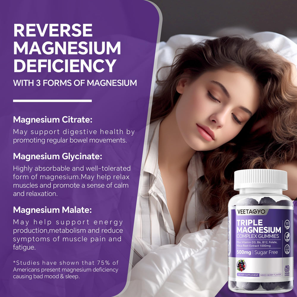 Benefits graphic highlighting high absorption and support for nerves, bones, and energy