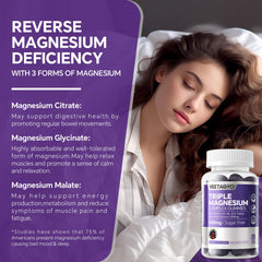 Benefits graphic highlighting high absorption and support for nerves, bones, and energy