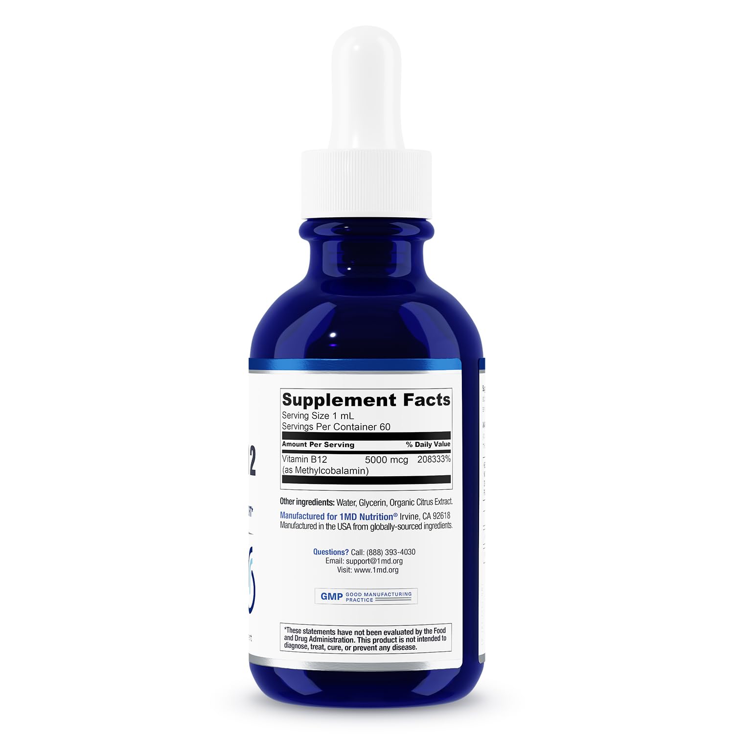 Graphic showing vegan B12 5000 mcg supporting energy and immune health