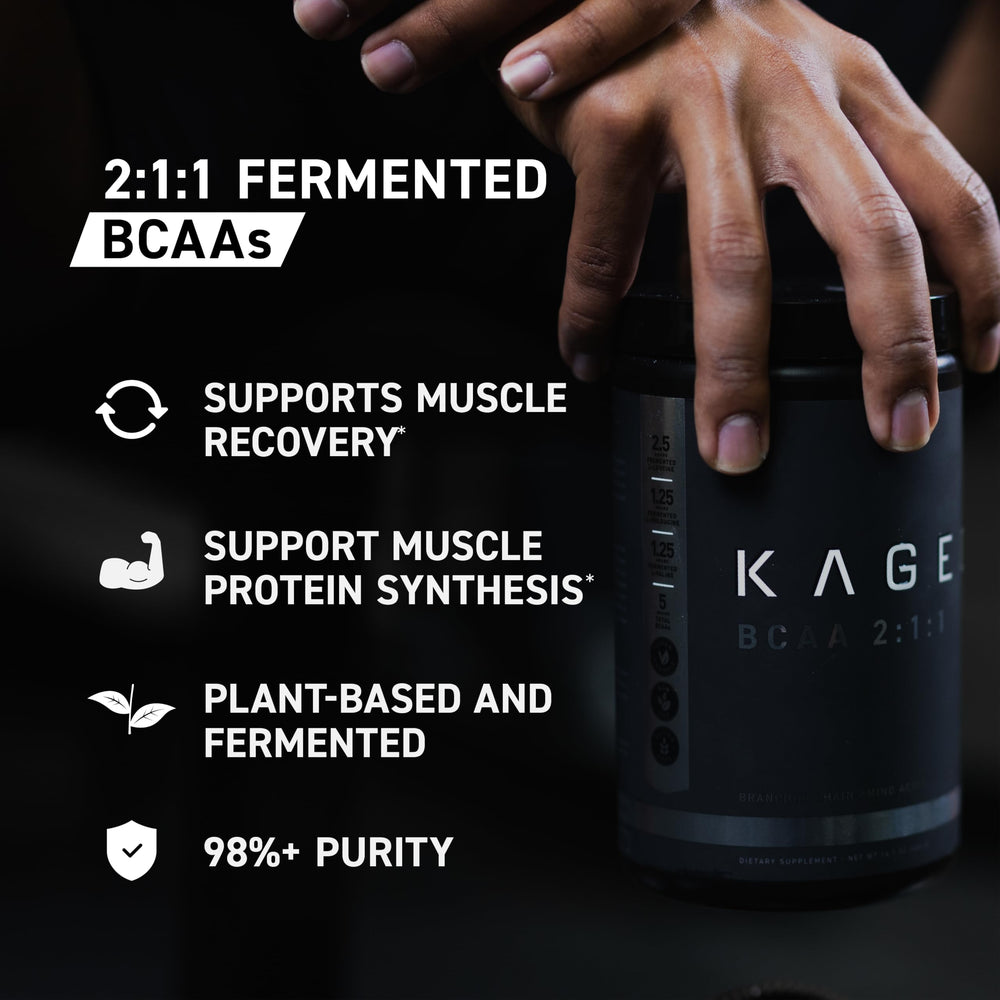 Fermented plant-based BCAAs processing