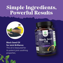 Hair growth vitamins with black seed oil