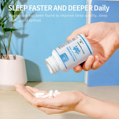 Vegan capsules in Sixfold Magnesium Complex bottle (90-count)