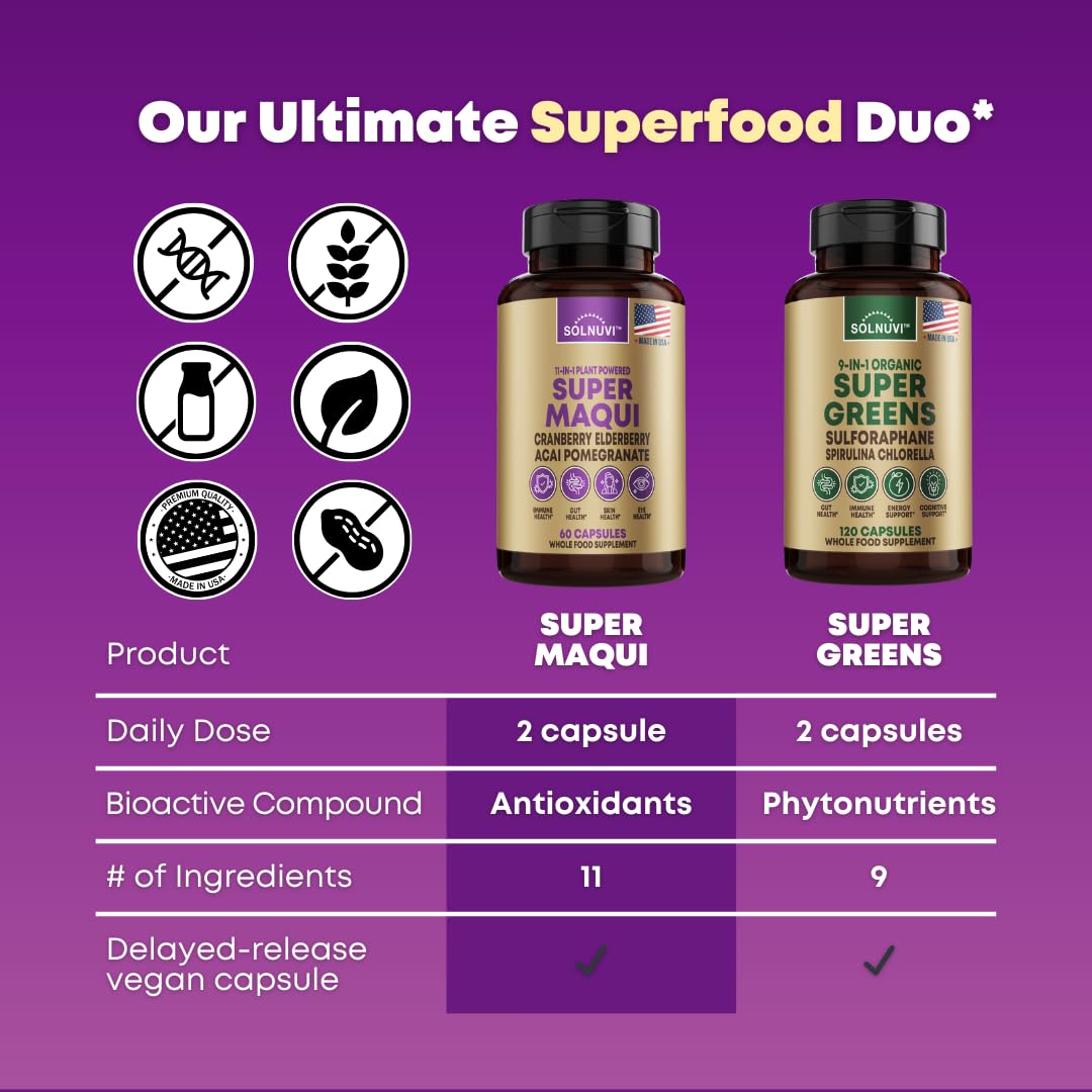 Two vegan capsules per daily serving