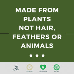 Vegan certification and non-GMO badge