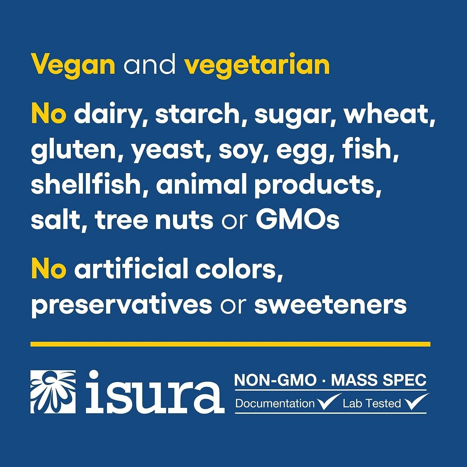 Vegan dietary supplement labeling on bottle