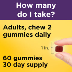 Vegan-friendly elderberry gummies made with pectin for vegetarians.