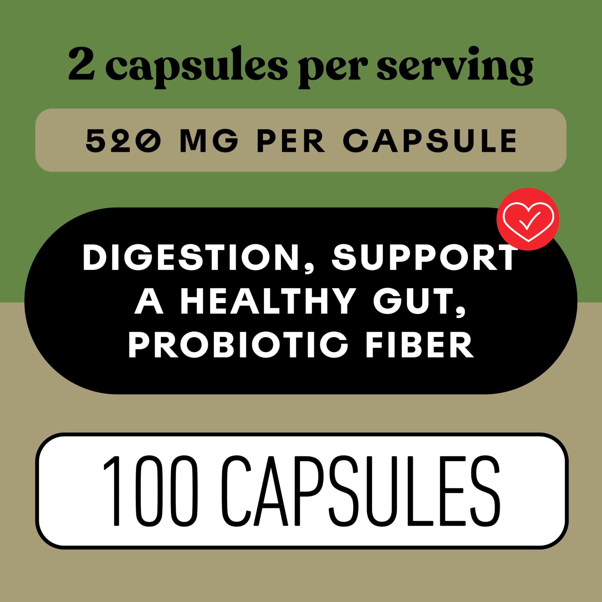 Vegan-friendly inulin capsules