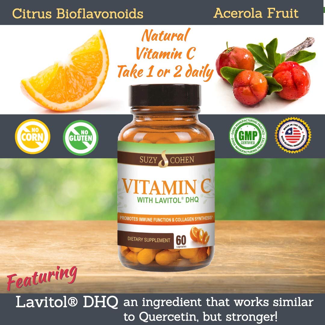 Vegan-friendly vitamin C capsules