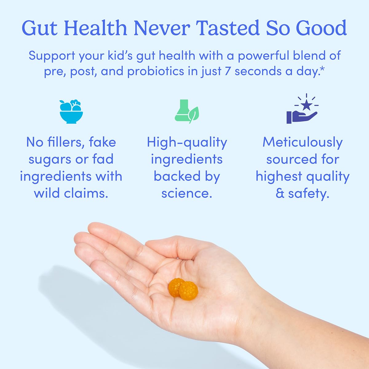 Vegan and gluten-free 30-day supply label