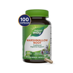 Plant-based marshmallow root supplement that is vegan, gluten-free and dairy-free