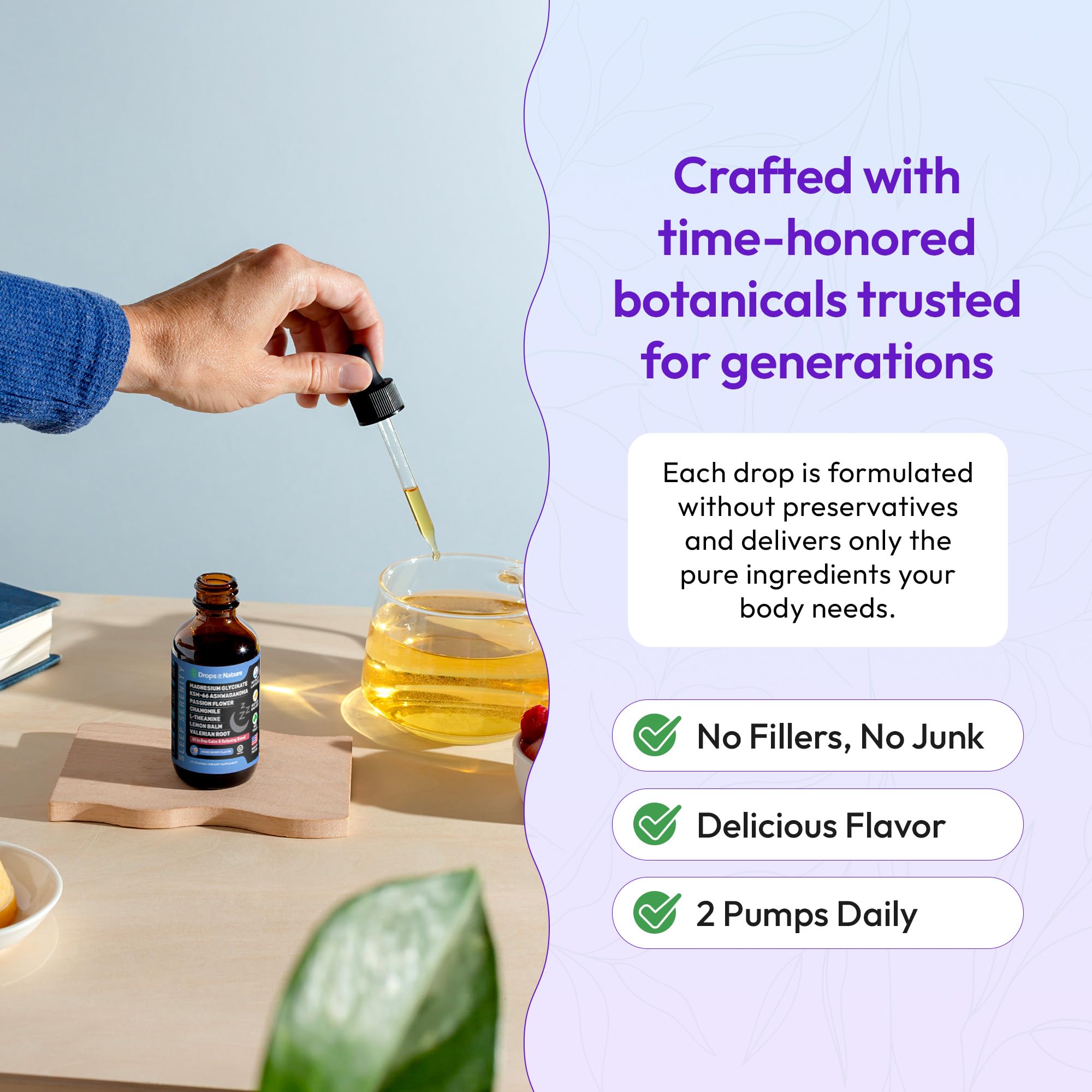 Vegan, gluten-free and dairy-free label on product packaging