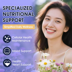 Gluten-free, non-GMO vegan capsules packaging