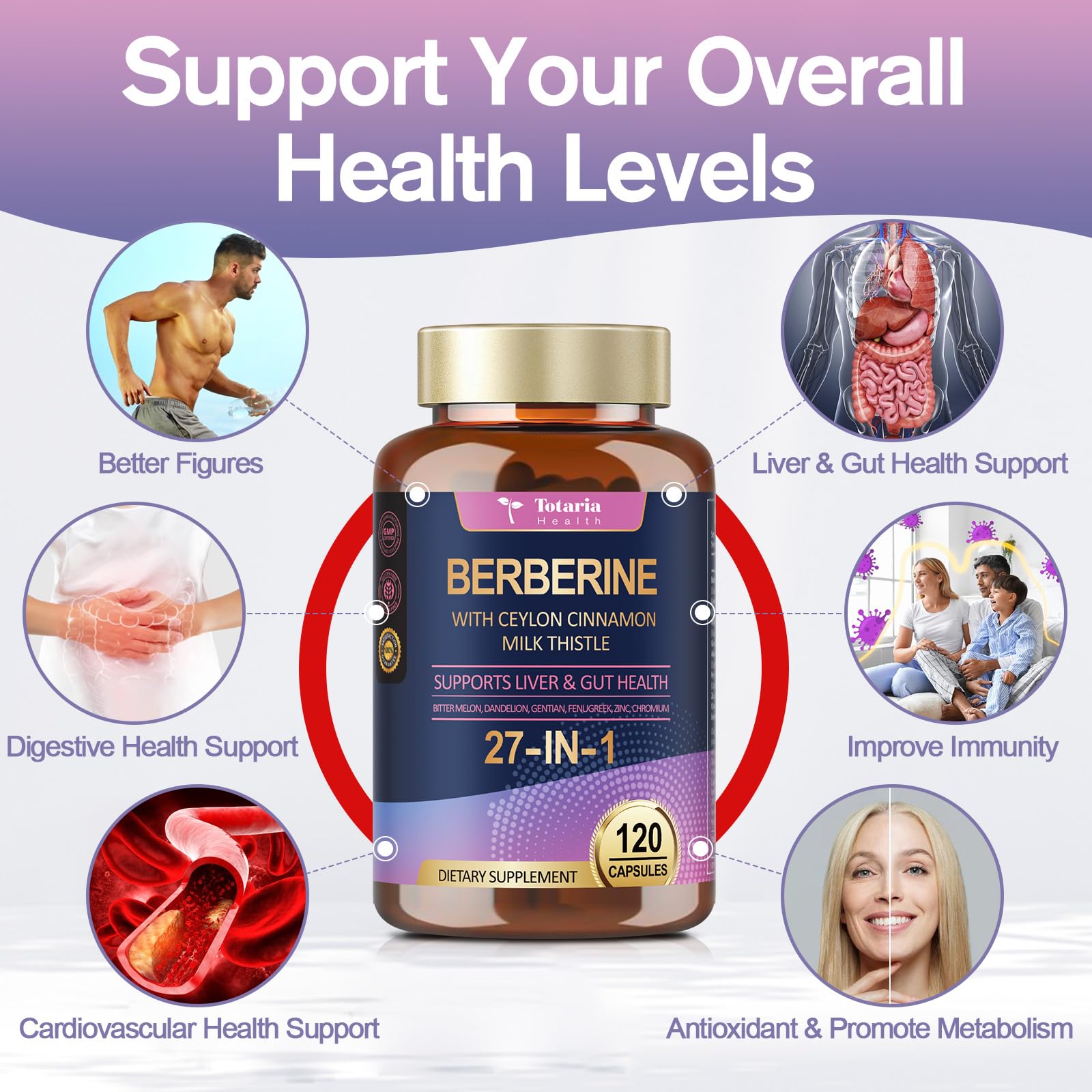 Labels indicating vegan, gluten-free and non-GMO certification