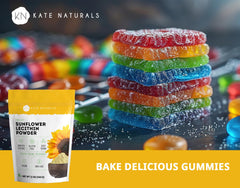 Non-GMO vegan gluten-free soy-free lecithin emulsifier