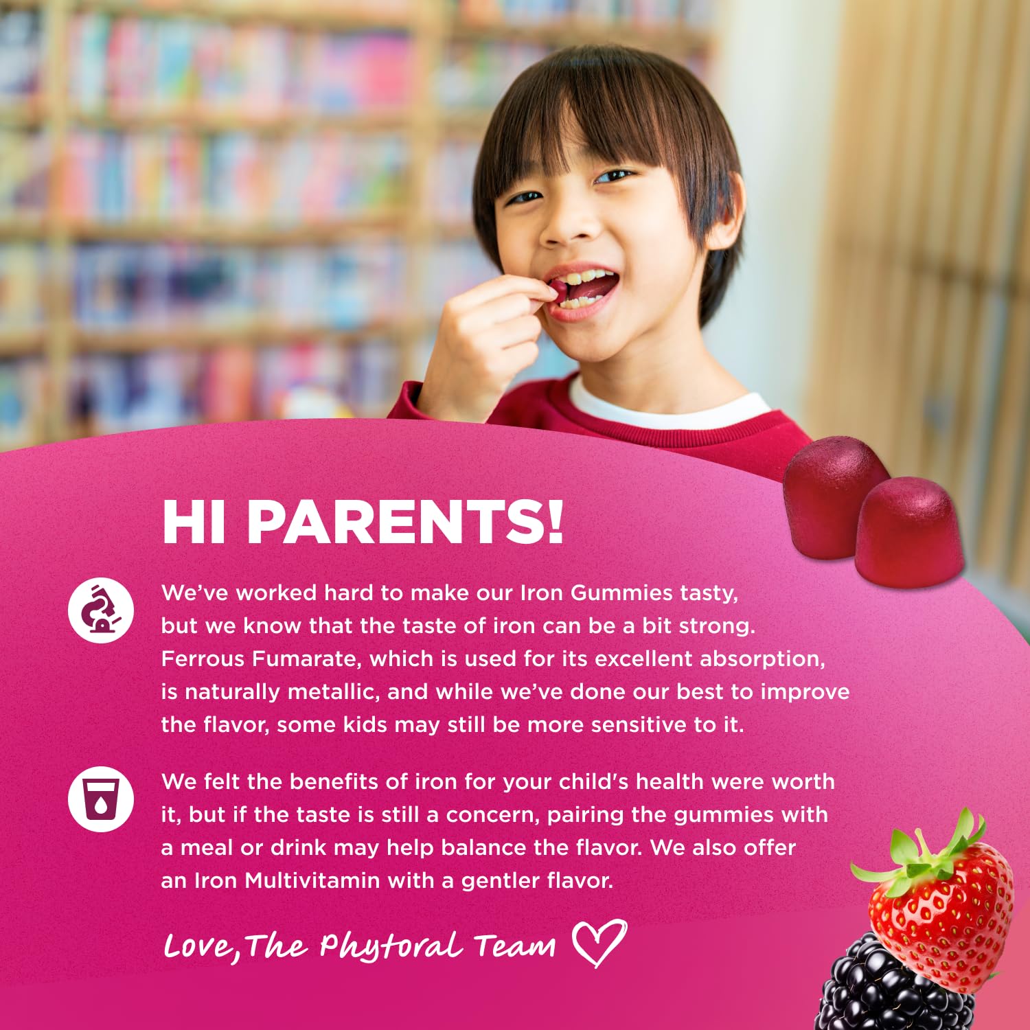 Another close-up view of the gummies texture