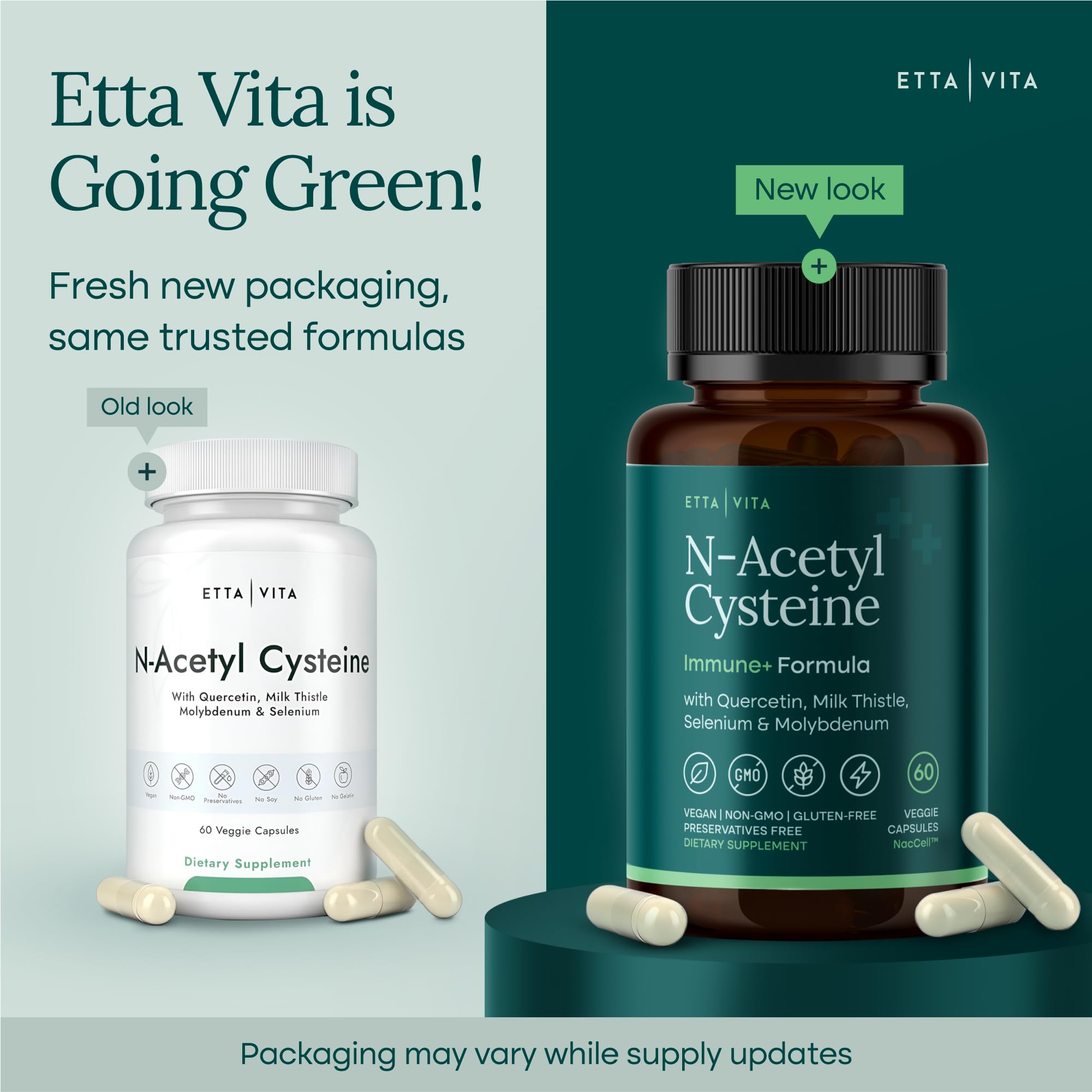NAC 600mg with molybdenum and selenium supporting glutathione production