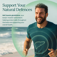 Vegan non-GMO gluten-free NAC capsules packaging