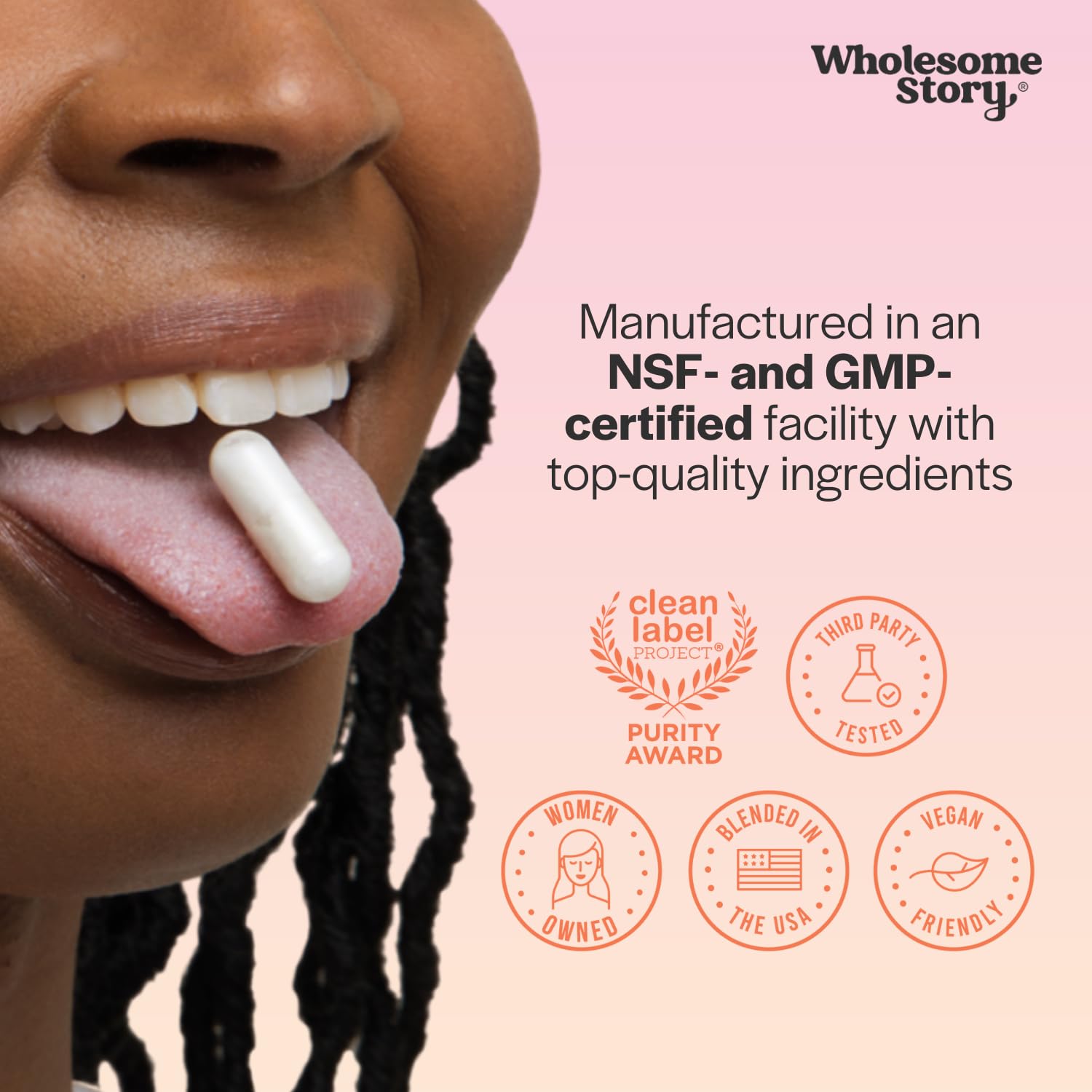 Vegan, non-GMO plant-based capsules