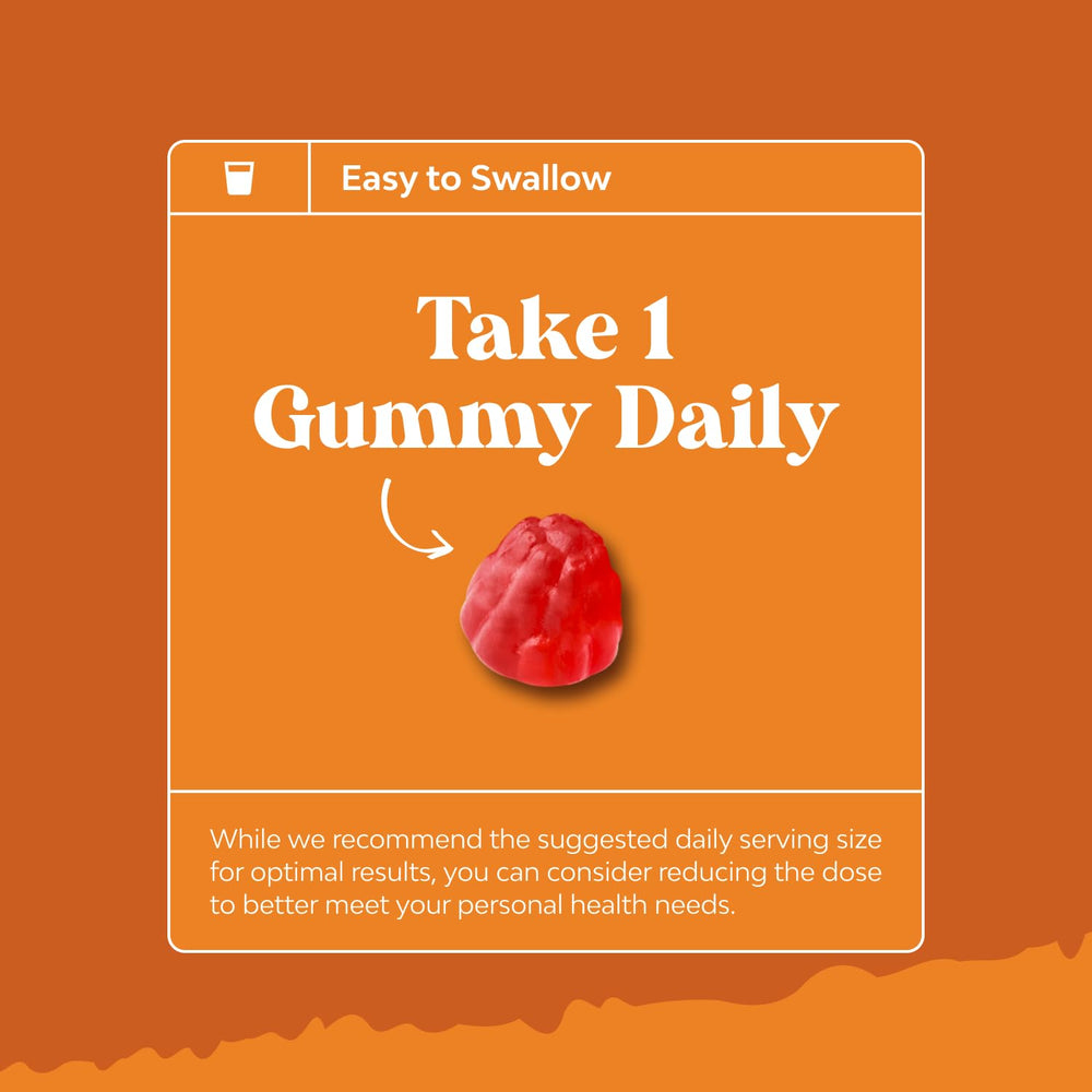 Vegan non-GMO gluten-free kosher Vitamin B6 gummies packaging