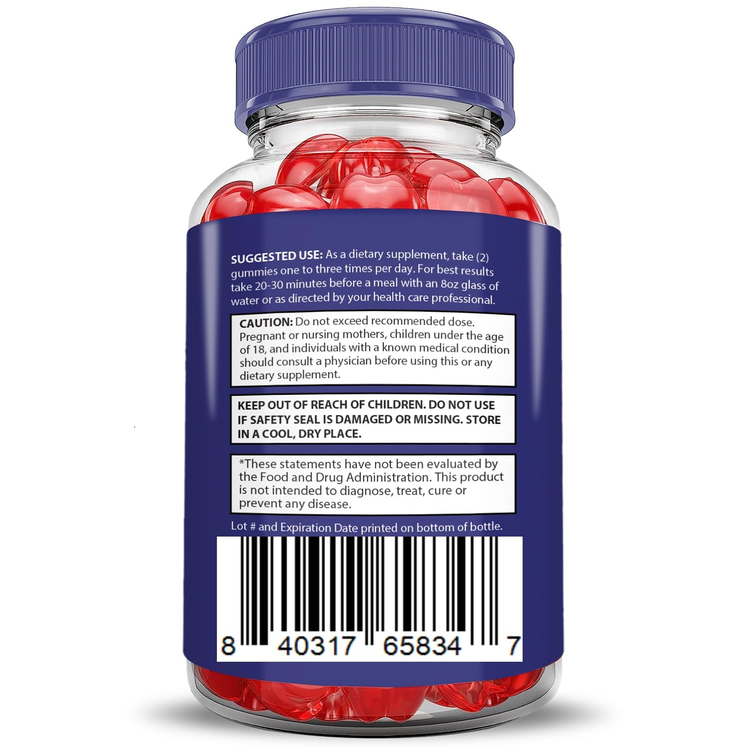 Vegan, non-GMO, gluten-free gummies with pectin base