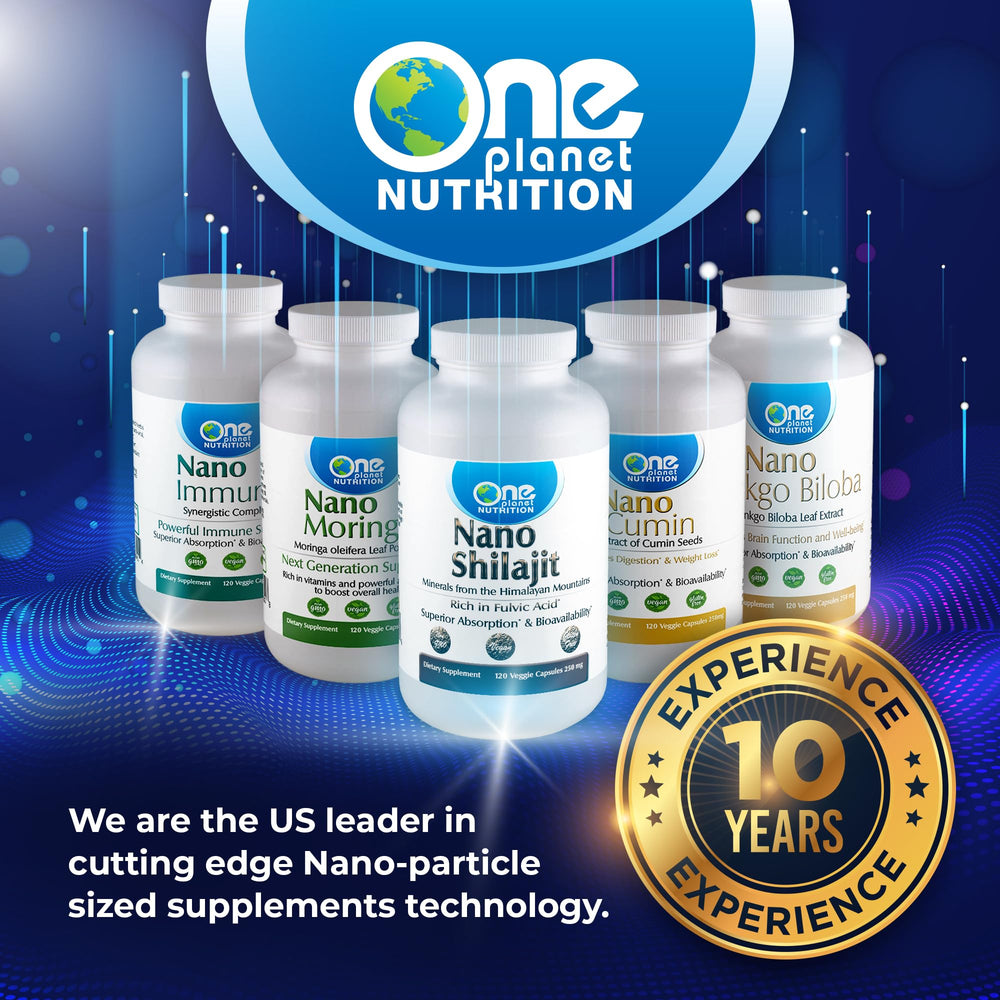 Vegan, non-GMO, gluten-free Shilajit capsules