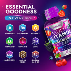 Vegan, Non-GMO, Gluten Free and Sugar Free icons