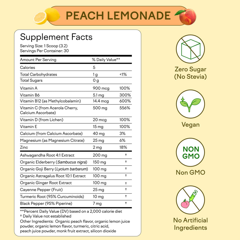 Vegan, non-GMO, keto friendly certification on box