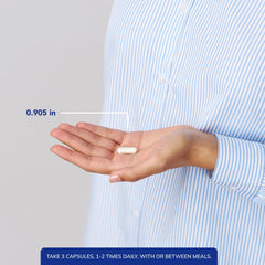 Vegan and Non-GMO label for Calcium Magnesium Citrate