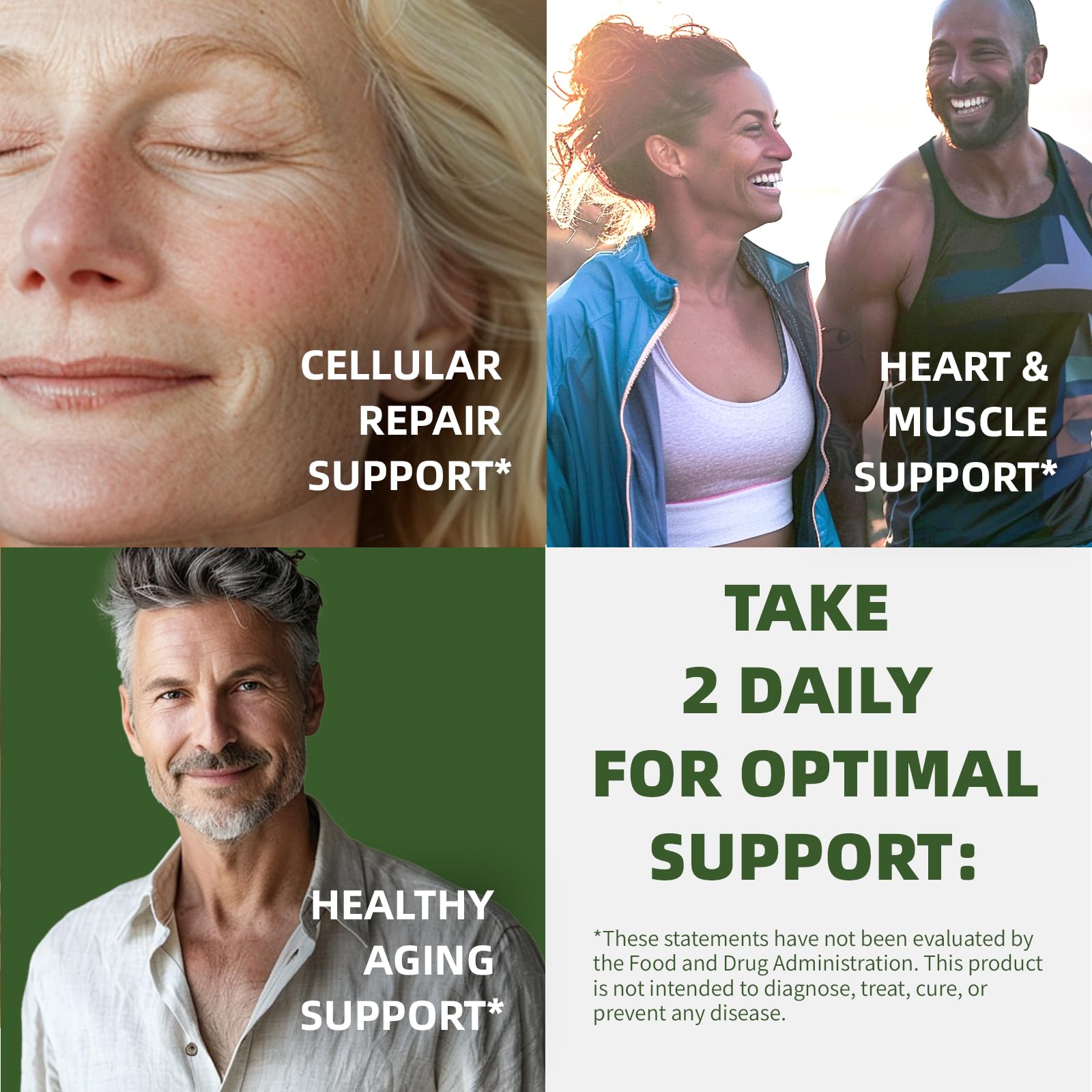 Vegan and Non-GMO supplement.