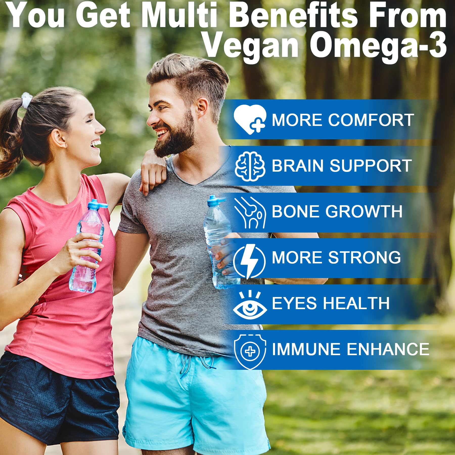 Gummies are gelatin-free and non-GMO