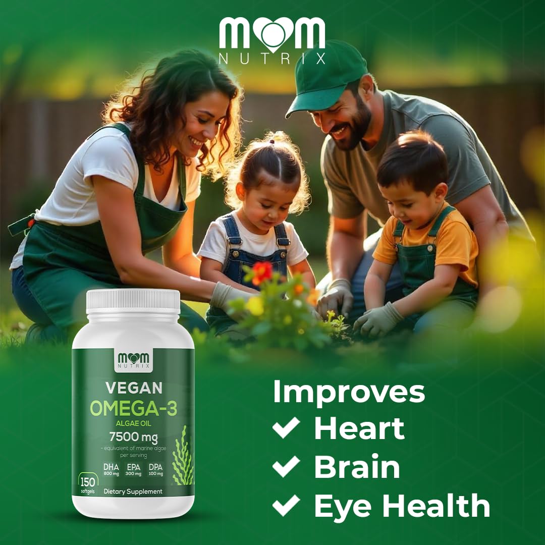 Illustration of heart, brain, and eye health benefits