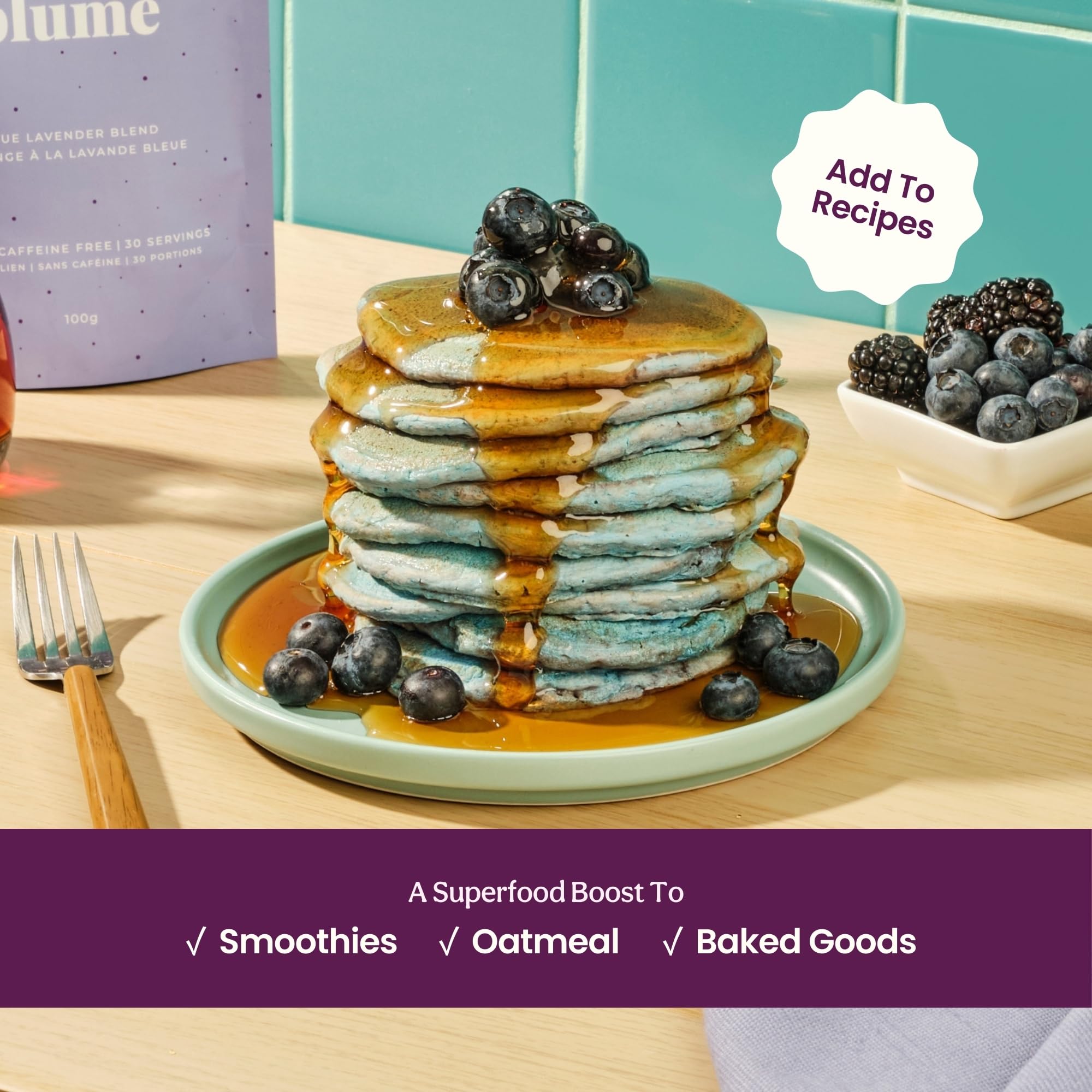 Vegan, organic, keto-friendly latte powder