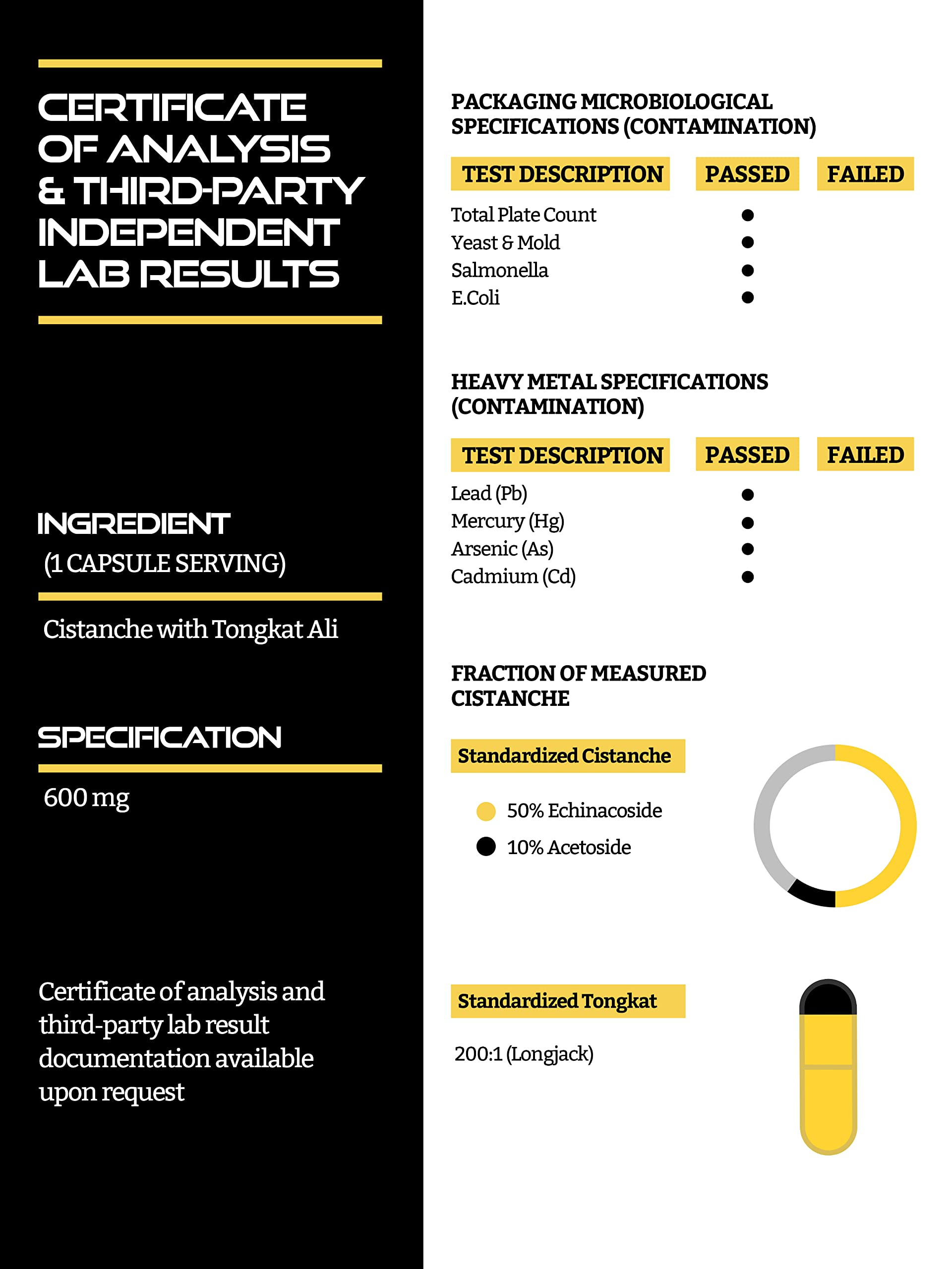 Vegan-safe, non-GMO supplement product image