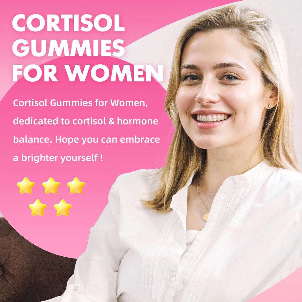 GMP-certified, lab-tested, vegan, sugar-free cortisol gummies
