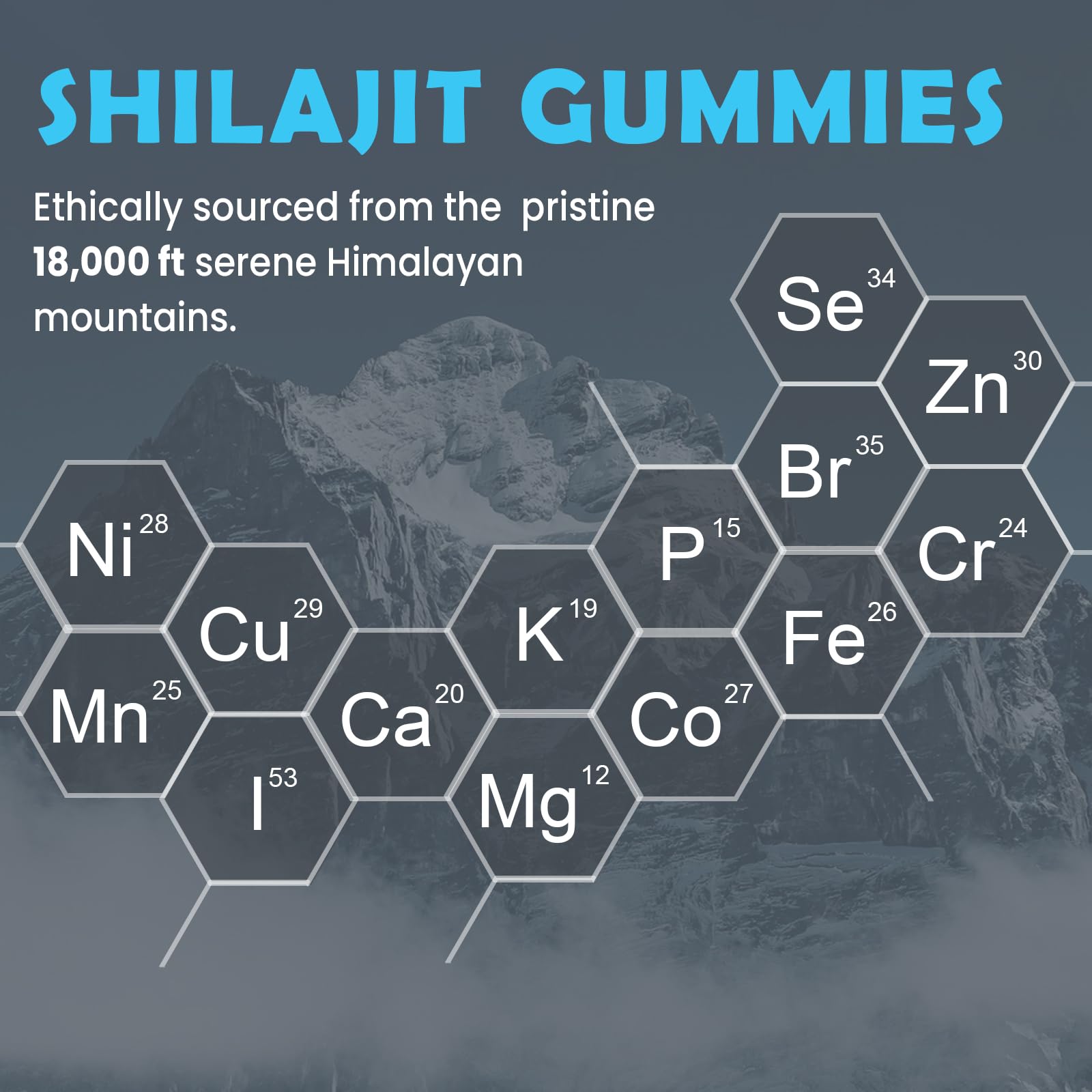 Vegan, sugar-free Shilajit gummies lifestyle image
