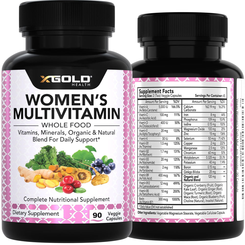 90-capsule bottle on a white background